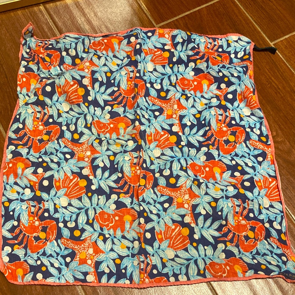 Vintage Lilly Pulitzer scarf crab 🦀 print